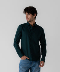 Camisa Básica Tejida de Hombre