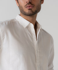 Camisa Básica Tejida de Hombre