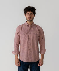 Camisa de hombre con dos bolsillos