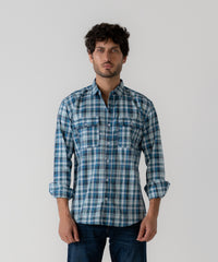Camisa de cuadros para hombre