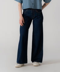 Vaqueros anchos de mujer