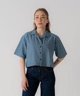 Women's Relax Cropped Shirt