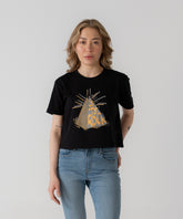 Women's Cropped Pyramid Tee