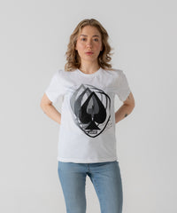 Camiseta de motociclista para mujer
