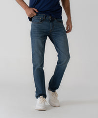 Jeans ajustados cónicos para hombre