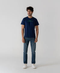 Jeans ajustados cónicos para hombre