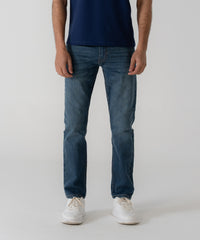 Jeans ajustados cónicos para hombre