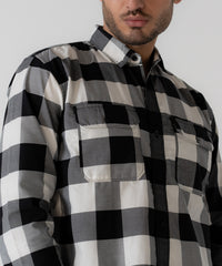Camisa de cuadros para hombre