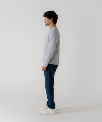 Henley de manga larga para hombre