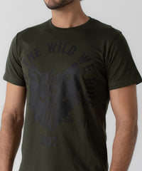 Camiseta salvaje de hombre