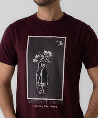 Camiseta de flores para hombre