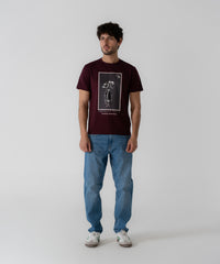 Camiseta de flores para hombre