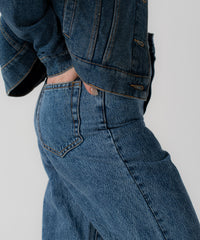 Mom Jeans de tiro alto para mujer