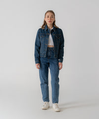 Mom Jeans de tiro alto para mujer