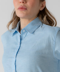 Camisa básica tejida para mujer